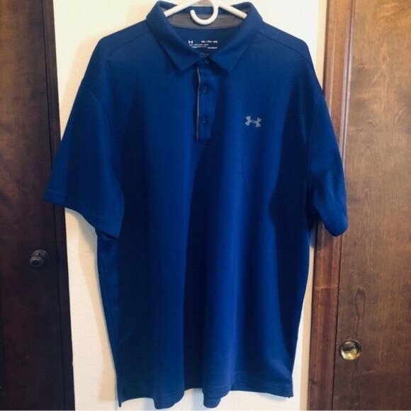 Under Armour Blue Polo Shirt - Picture 3 of 13